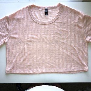 Ayla Pink Crop Top